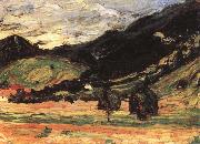 Wassily Kandinsky Landscape oil painting on canvas